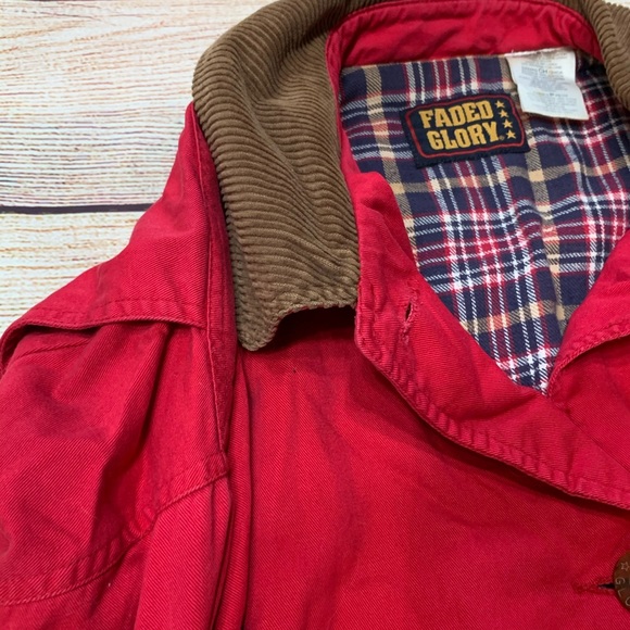 Vintage Faded Glory rugby Lumber Jill coat Small - Picture 4 of 4
